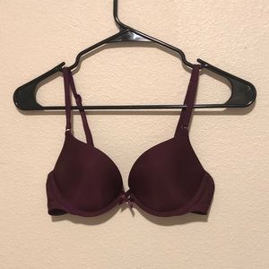 Victoria’s Secret purple push-up bra